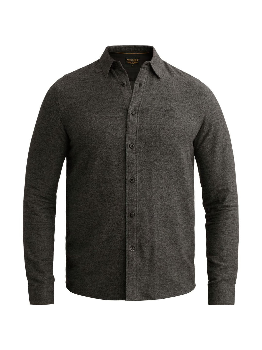 PME-Legend PSI2610203 overhemd l/m antraciet – heren