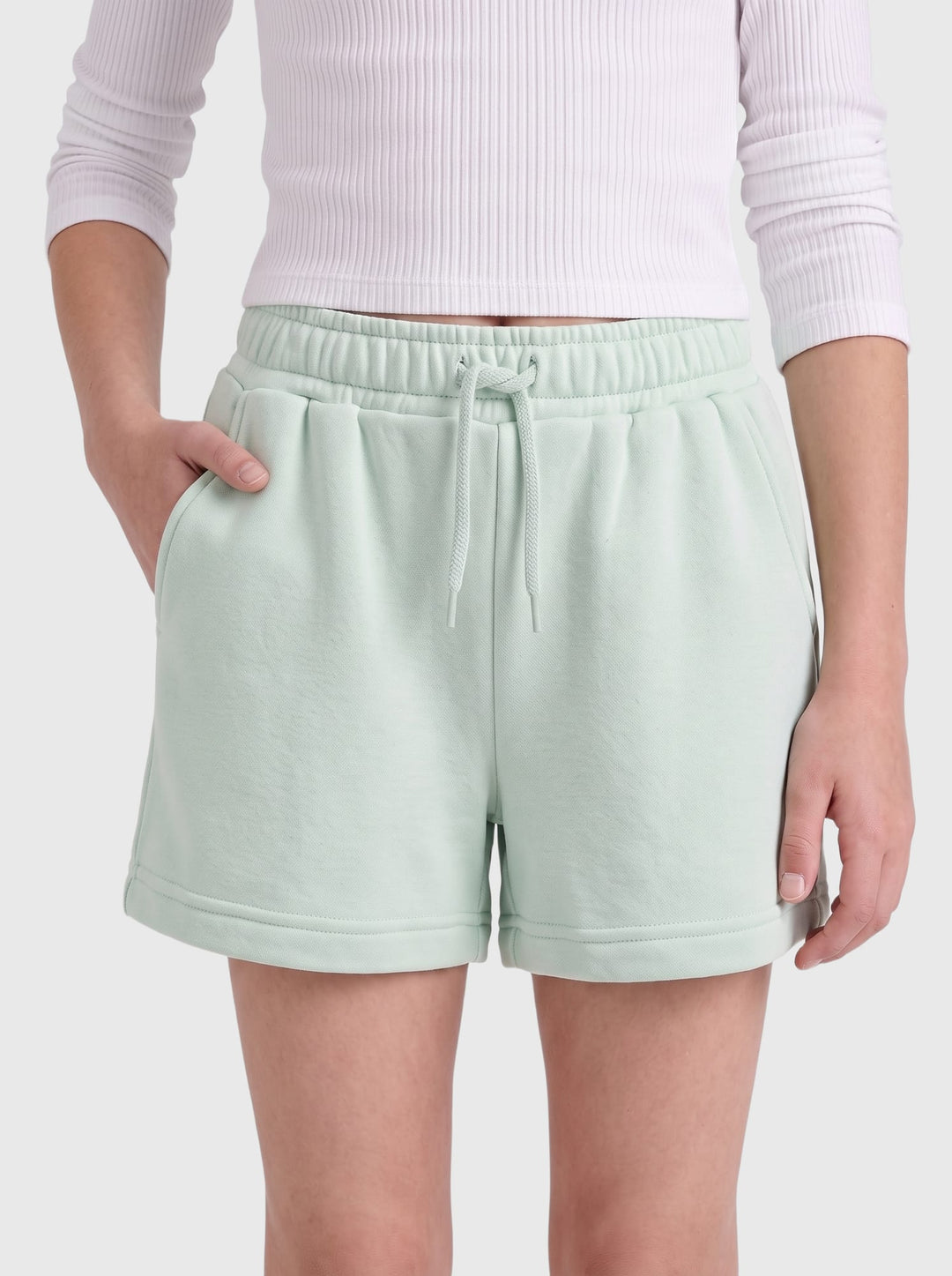 Kids Only 15365534 sweat string short meisjes mint
