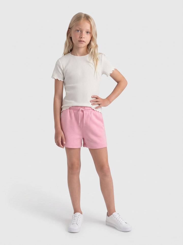 kids only 15365534 sweat string short meisjes roze