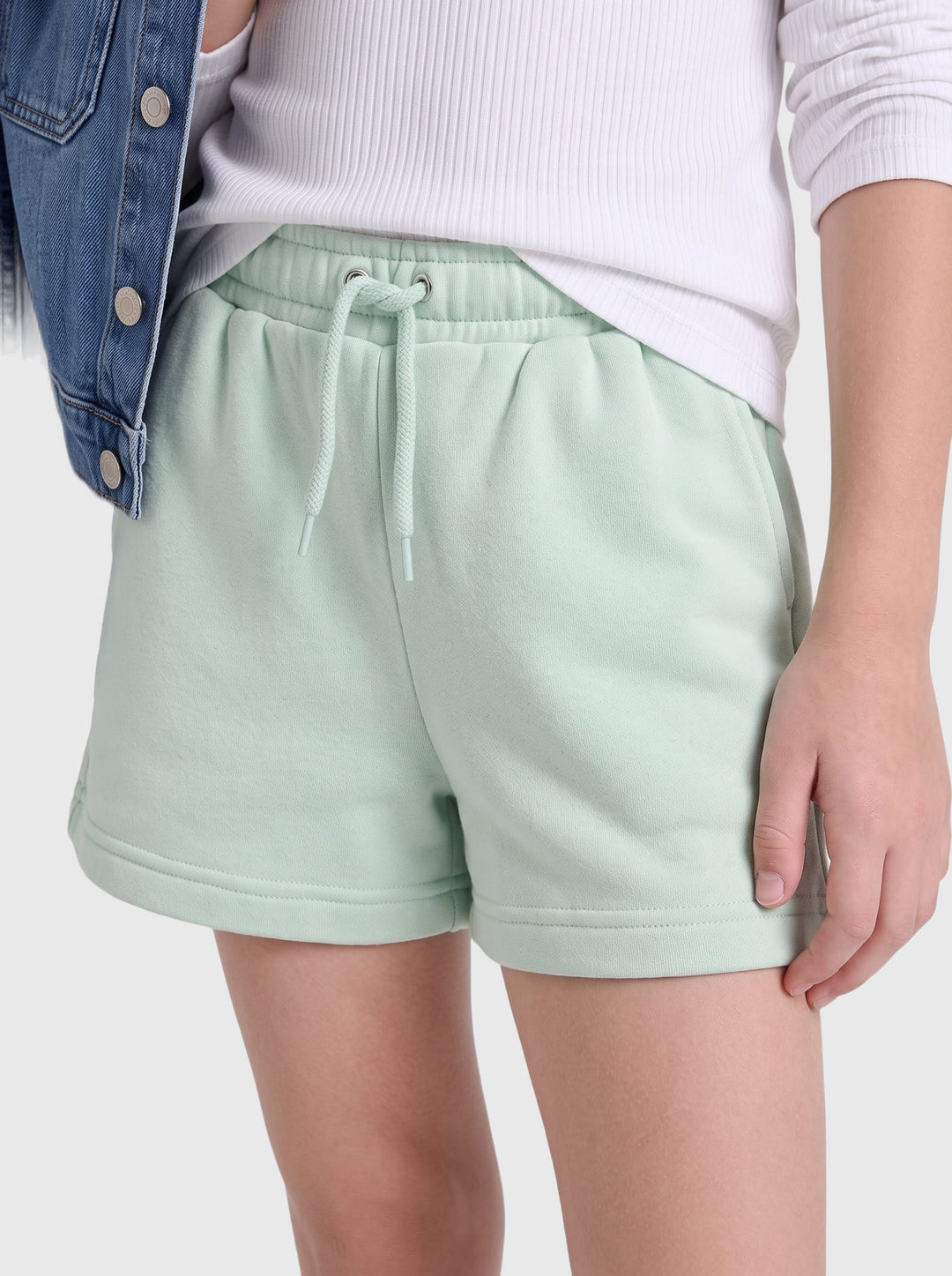 Kids Only 15365534 sweat string short meisjes mint