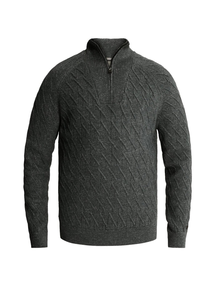 Cast Iron CKW2610348 trui heren oud groen