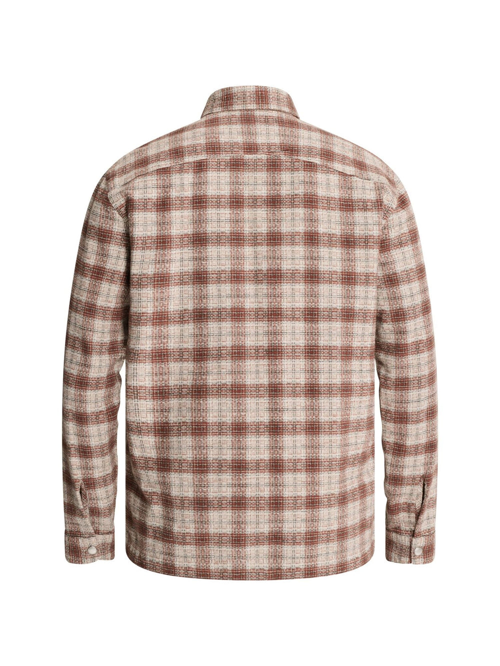 Cast Iron CSI2610253 overhemd l/m heren rood dessin