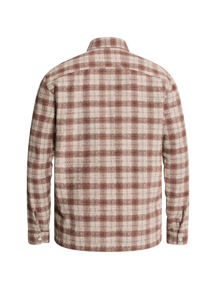 Cast Iron CSI2610253 overhemd l/m heren rood dessin
