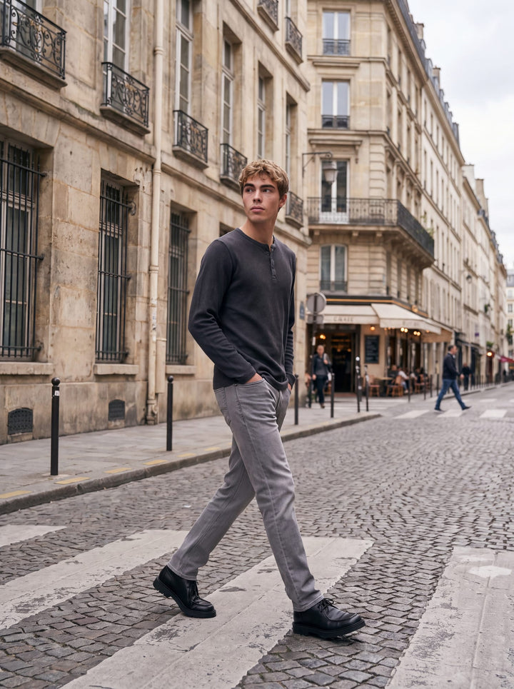 Jack &amp; Jones 12311170 Clark jeans grey denim – heren - L32