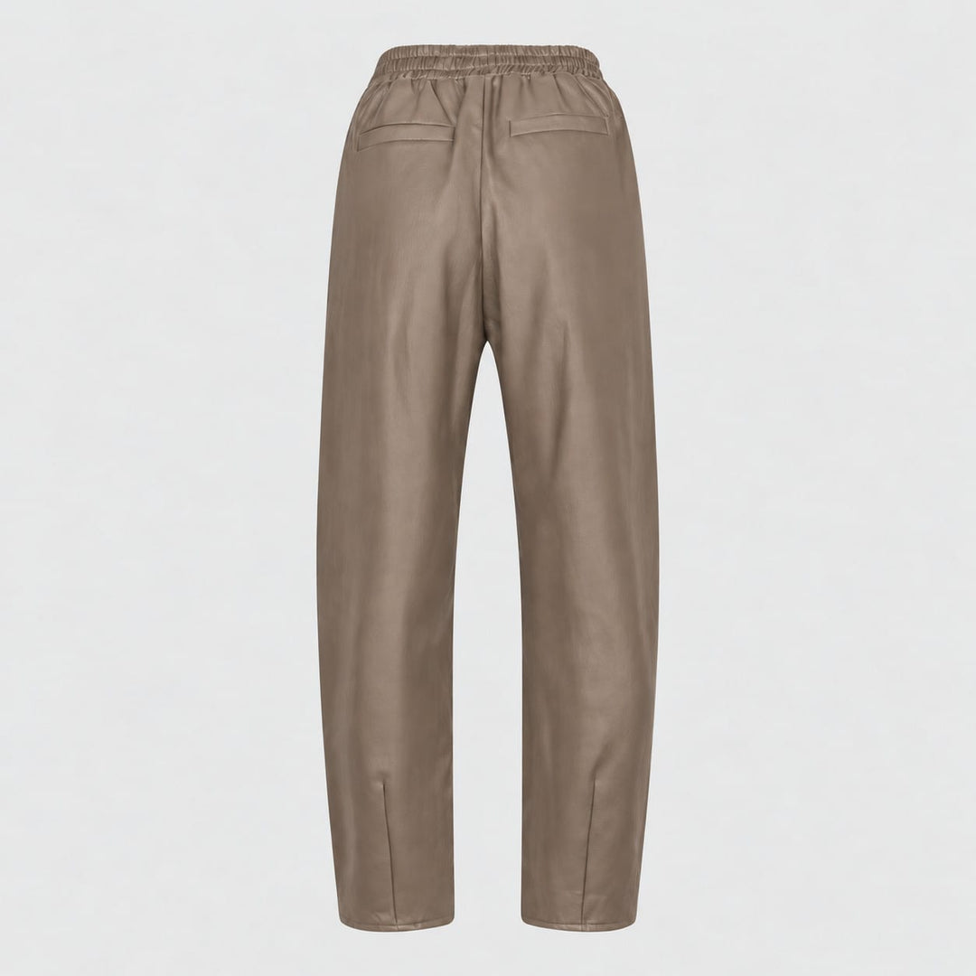 Lofty Manner RJ81 - Pant Janne - Balloon pu taupe