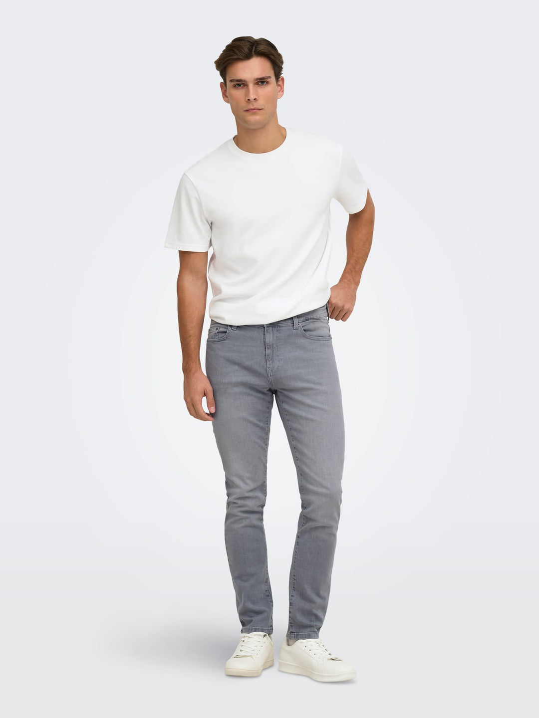 ONLY &amp; SONS 22028265 LOOM jeans slim fit grey denim – heren - 34