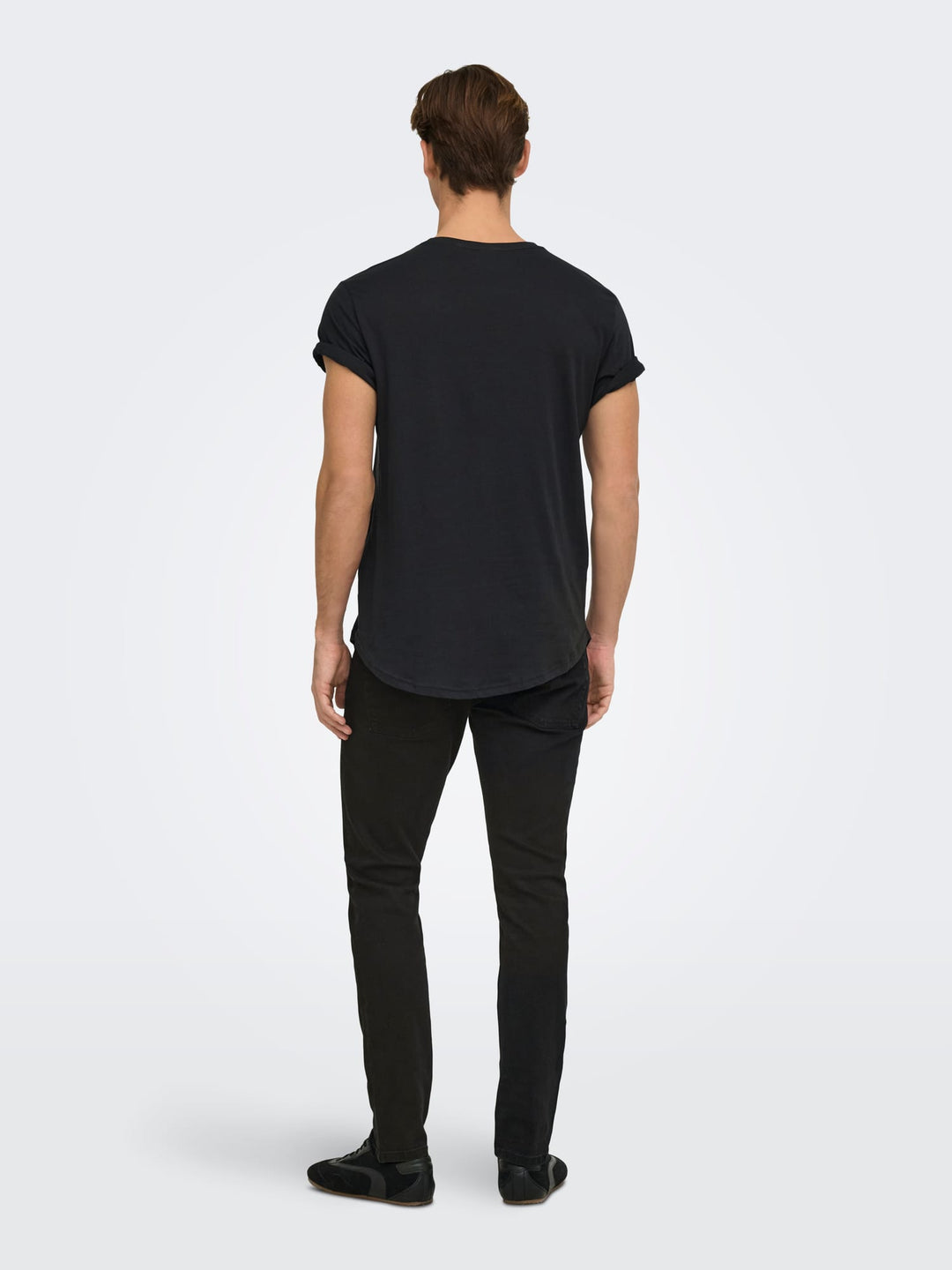ONLY &amp; SONS 22010448 Loom jeans slim fit black denim – heren - L32