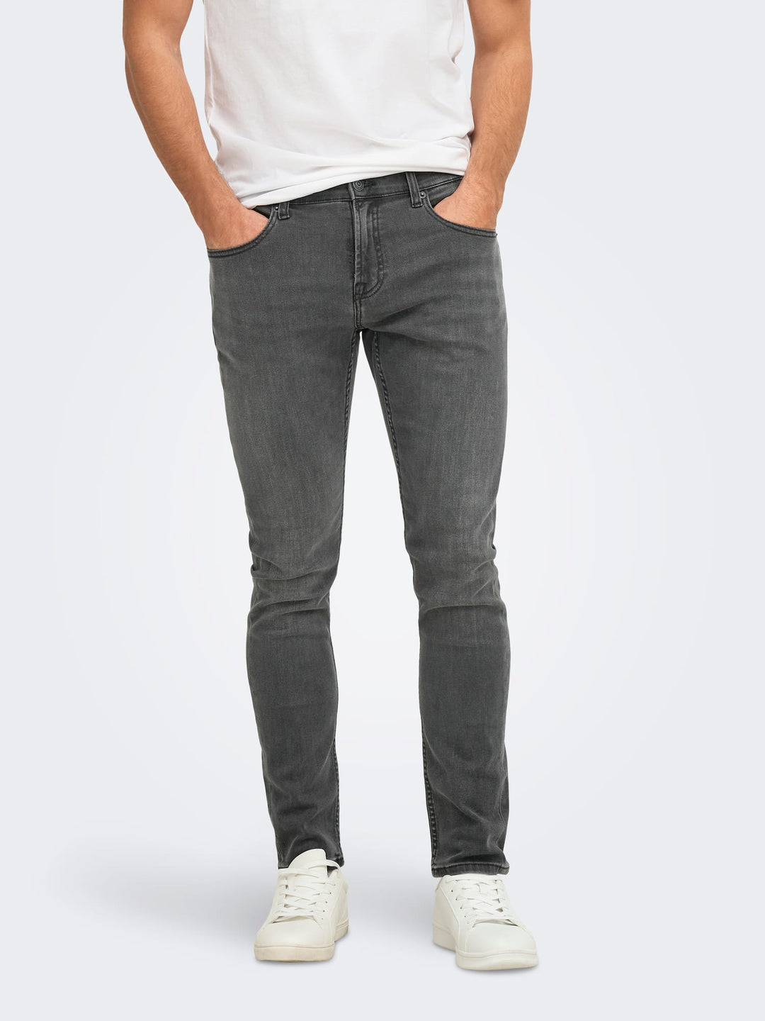 ONLY &amp; SONS 22010447 LOOM jeans slim fit black denim – heren - 34