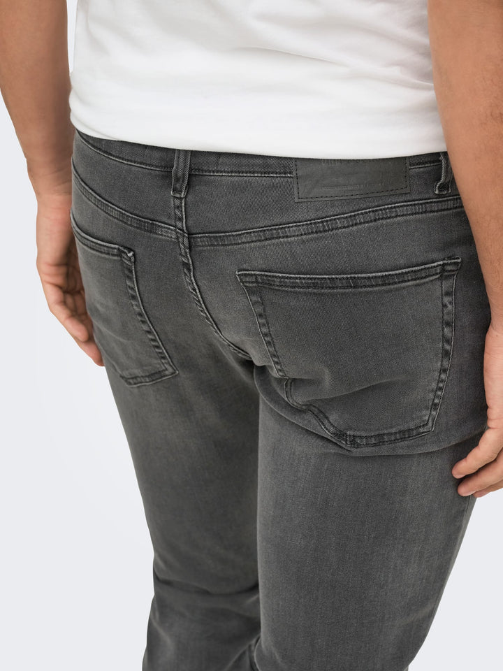 ONLY &amp; SONS 22010447 LOOM jeans slim fit black denim – heren - 34