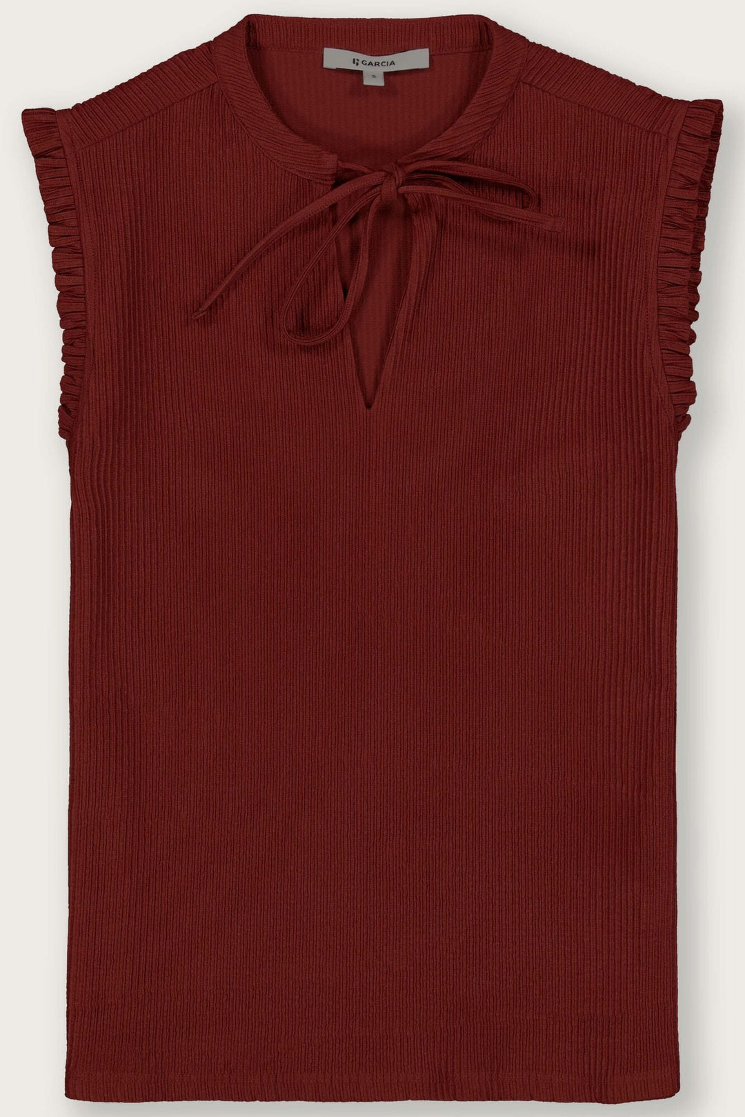 Garcia woman S260020 top z/m dames brique