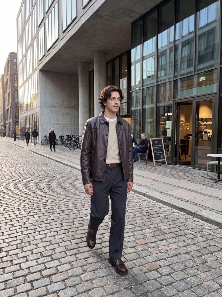 Jack &amp; Jones 12305682 stanley trui zand – heren