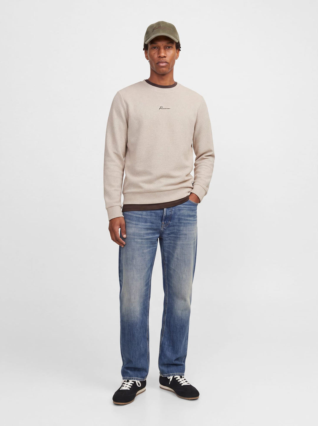 Jack &amp; Jones 12177126 BLAFRANCO sweater beige – heren
