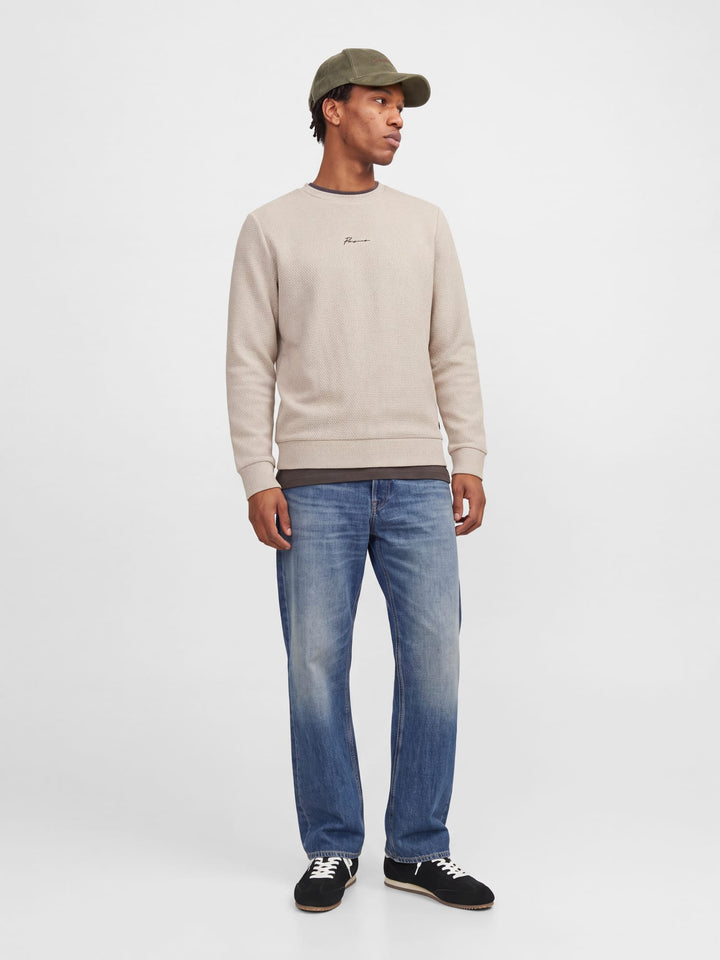 Jack &amp; Jones 12177126 BLAFRANCO sweater beige – heren