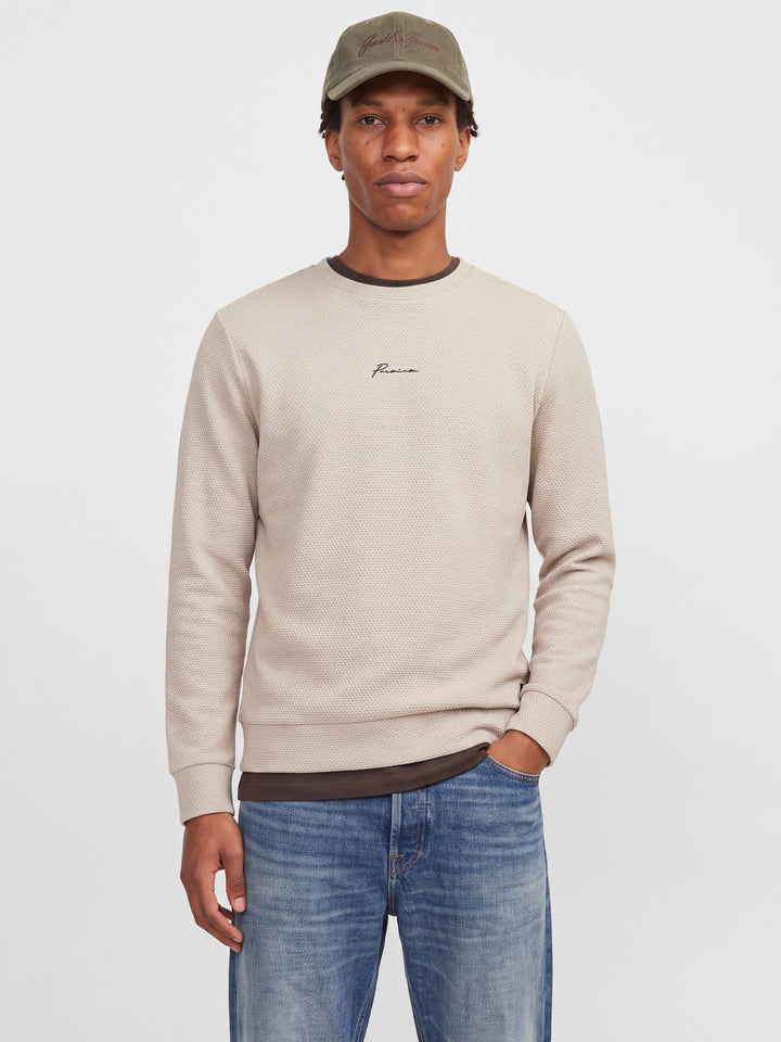 Jack &amp; Jones 12177126 BLAFRANCO sweater beige – heren