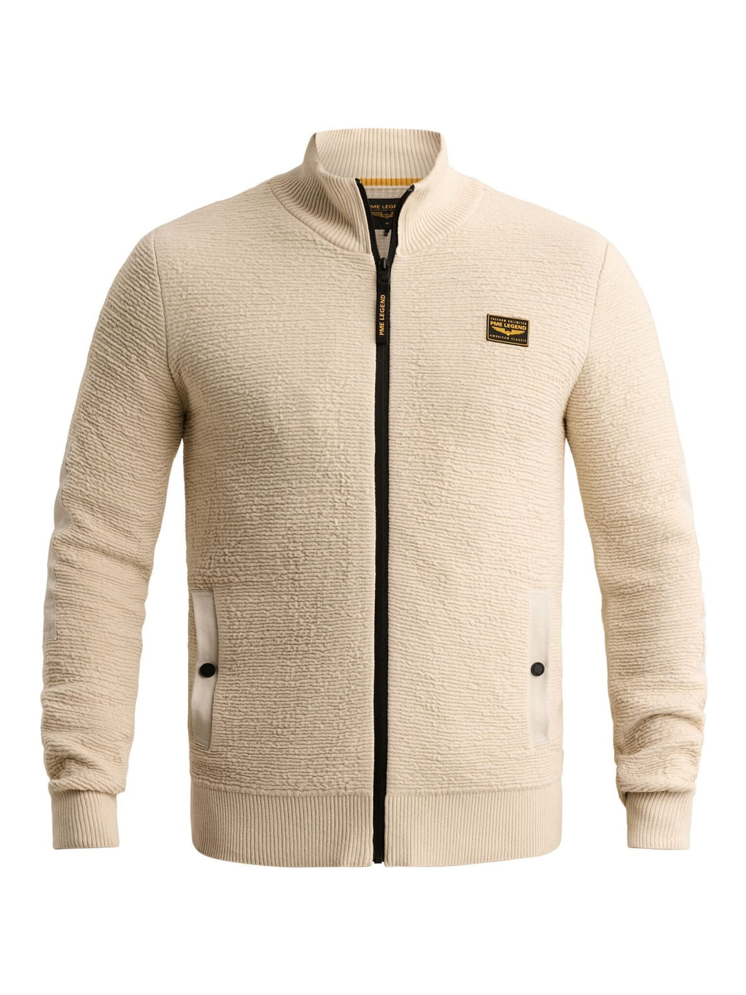 PME-Legend PKC2610322 vest sweat ecru – heren