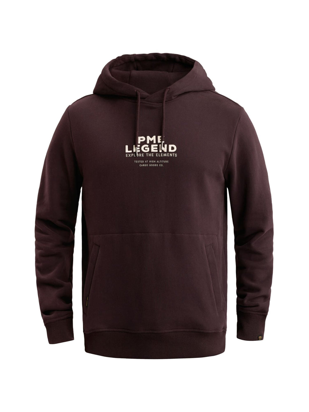 PME-Legend PSW2610485 sweater paars dessin – heren - Aubergine
