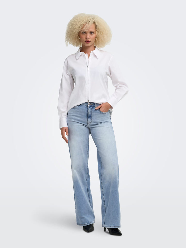 Only 15282975 madison jeans loose fit blue denim - L30