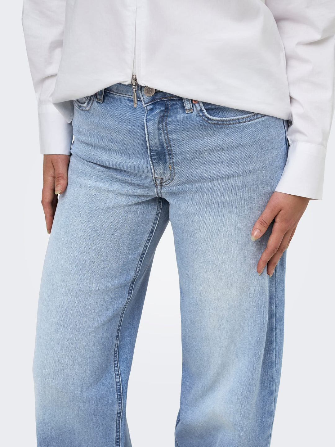 Only 15282975 Madison jeans loose fit blue denim - L32