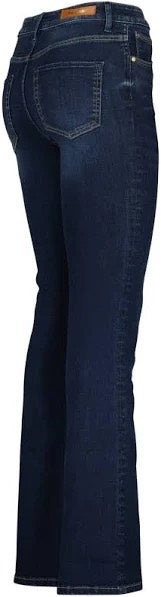 Raizzed dames bootcut flare jeans – blue denim - L32