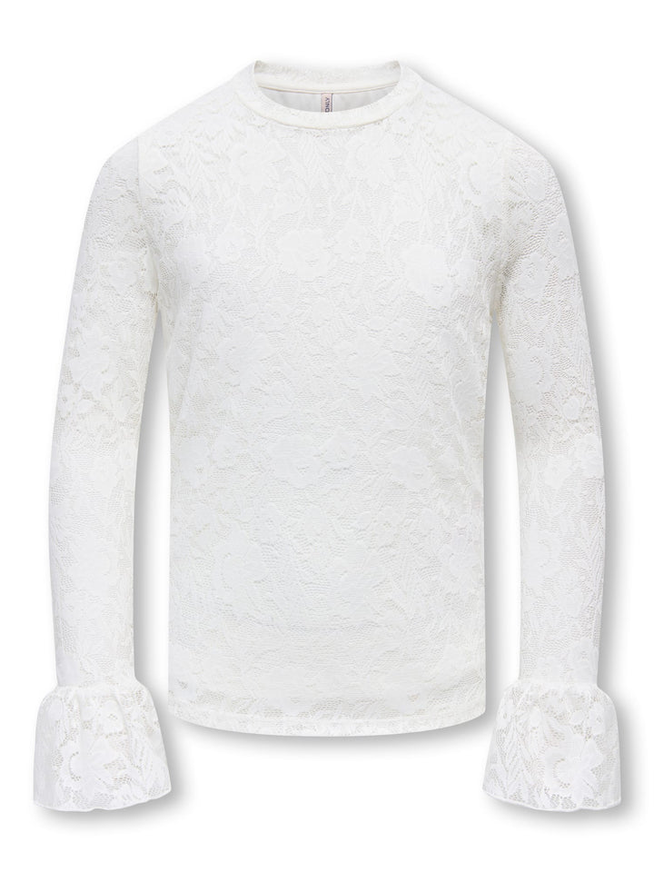 kids only 15372337 Toos t-shirt l/m off-white