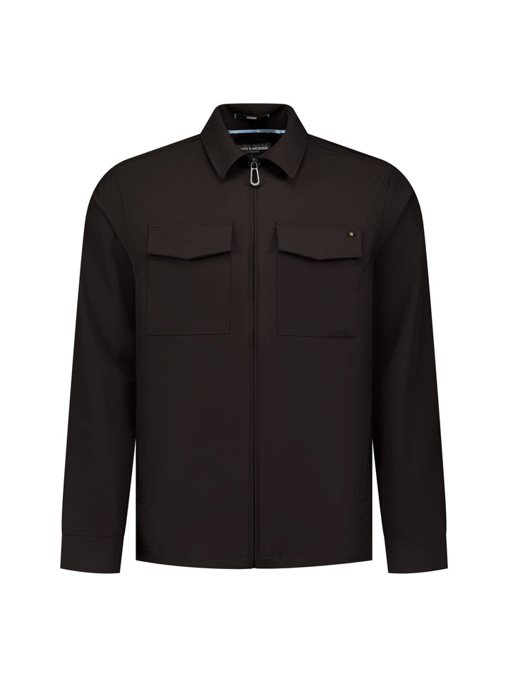 No excess N5104 overhemd l/m bruin – heren