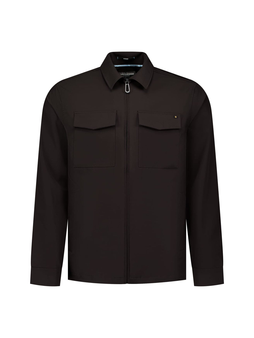 No excess N5104 overhemd l/m bruin – heren