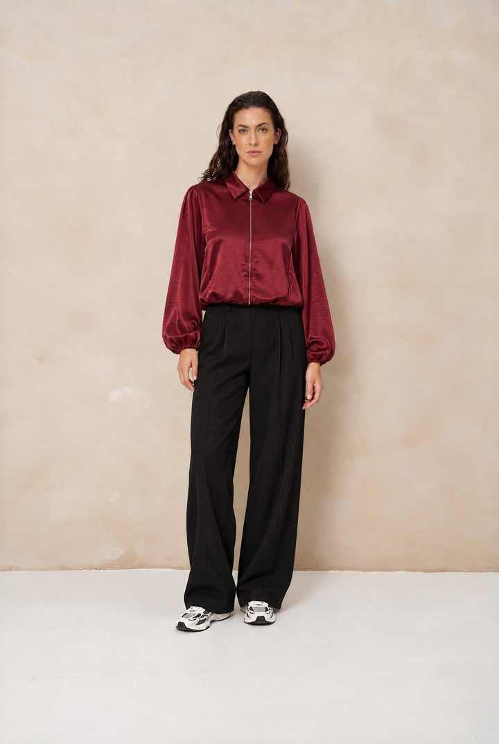 Lofty Manner RK52 - Jacket Kairi bordeaux – dames