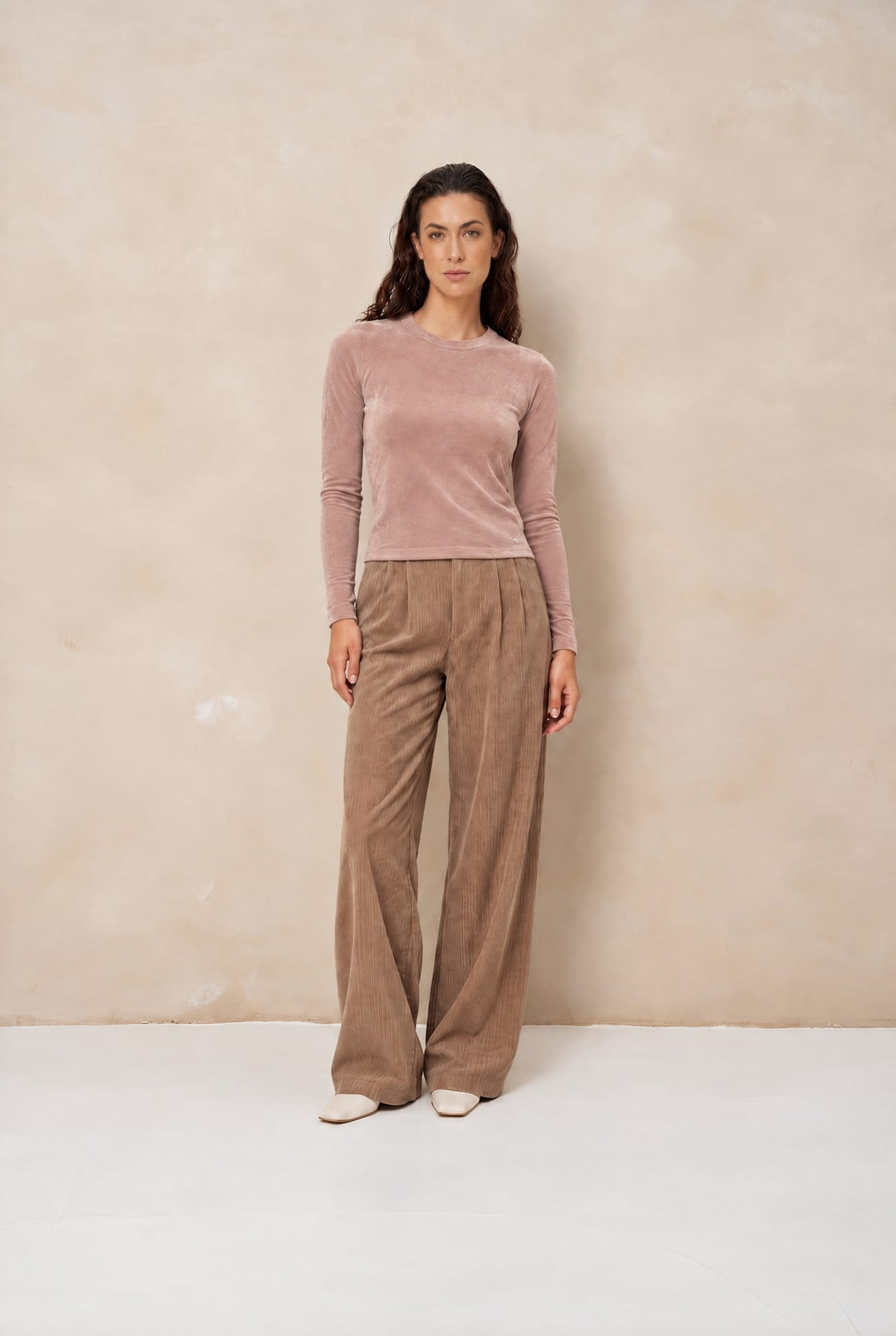 Lofty Manner RJ07.2 Jessy top l/m oud roze