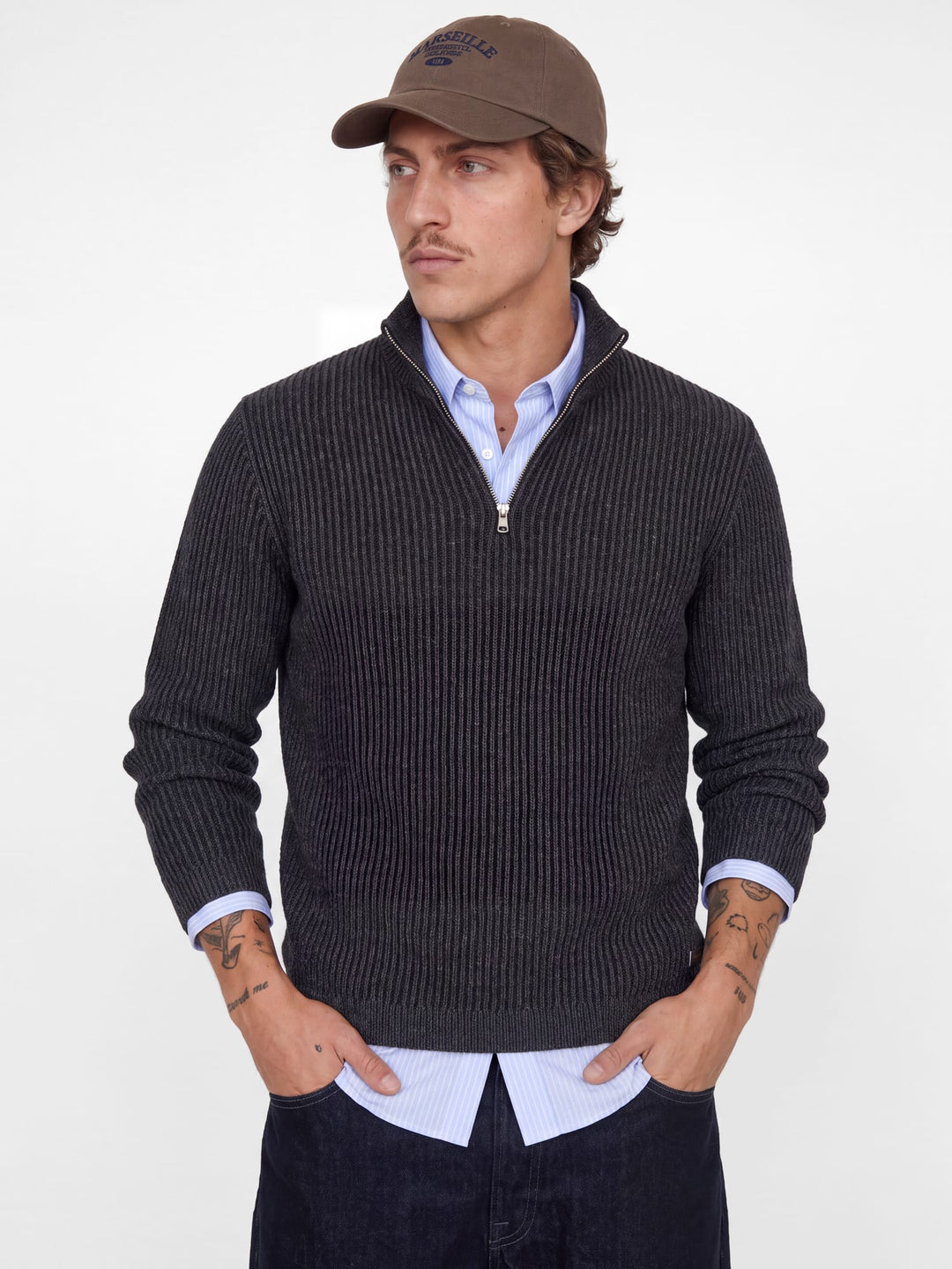 Jack &amp; Jones 12298317 Dover trui zwart – heren