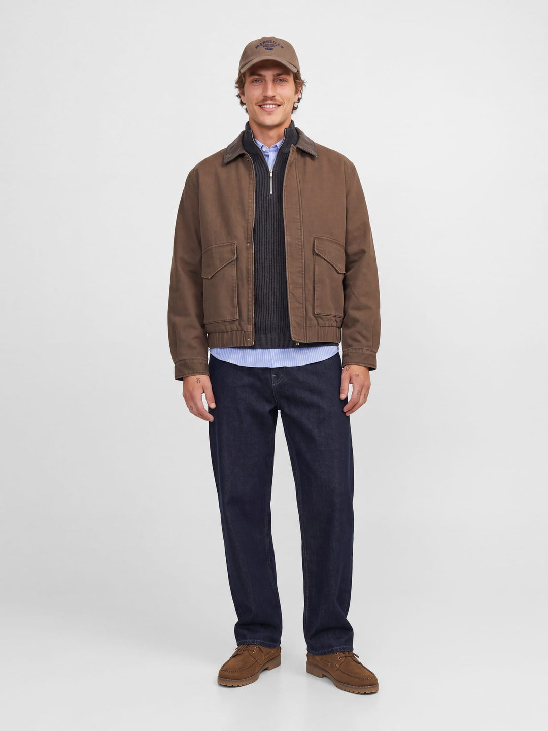 Jack &amp; Jones 12298317 Dover trui zwart – heren