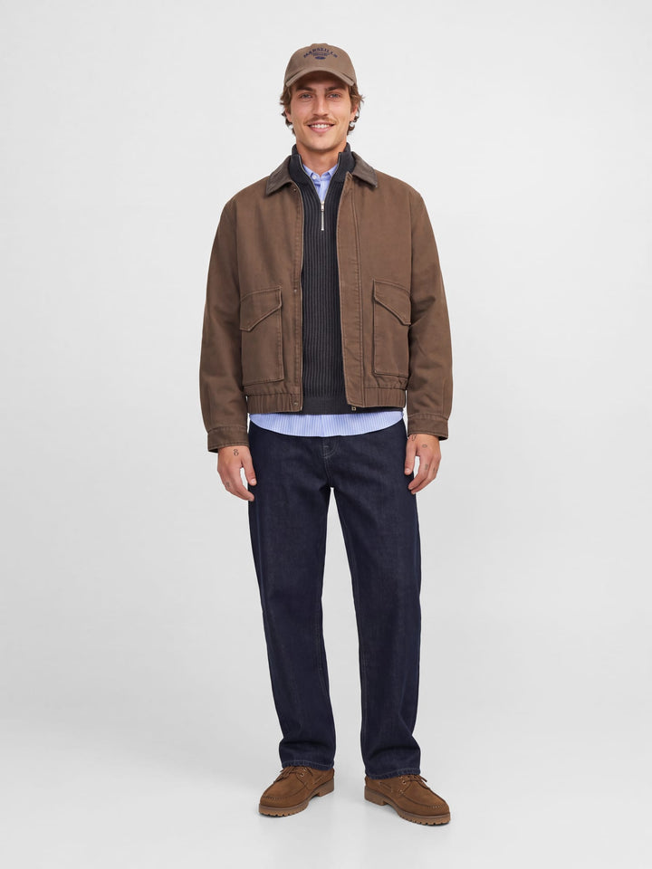 Jack &amp; Jones 12298317 Dover trui zwart – heren