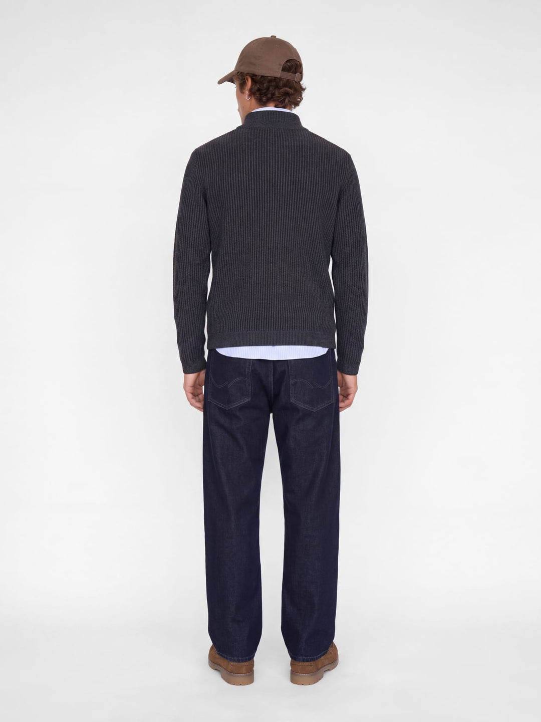 Jack &amp; Jones 12298317 Dover trui zwart – heren