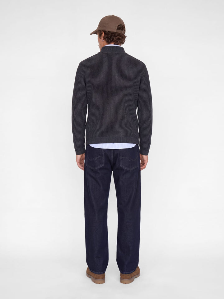 Jack &amp; Jones 12298317 Dover trui zwart – heren