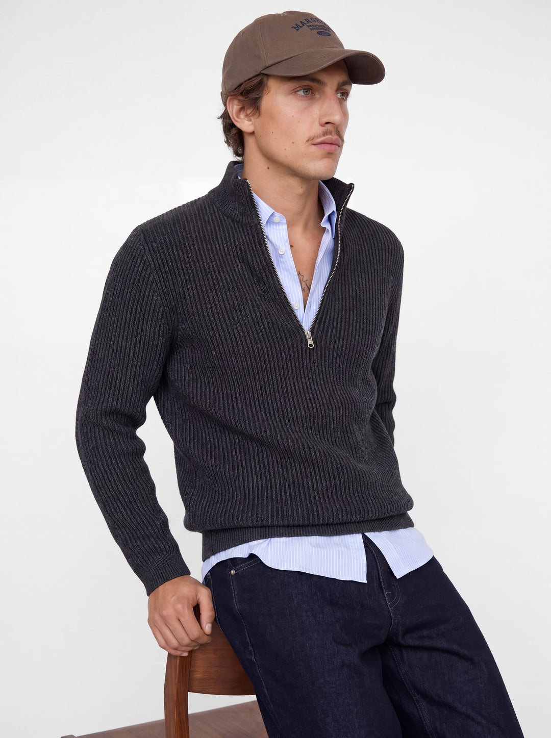 Jack &amp; Jones 12298317 Dover trui zwart – heren
