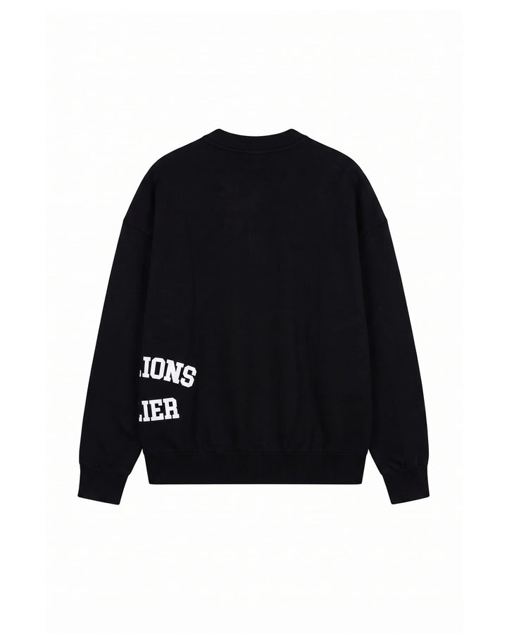 Malelions MMB50026013 sweater heren zwart