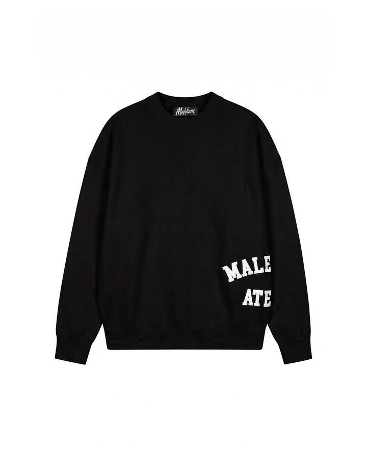 Malelions MMB50026013 sweater heren zwart