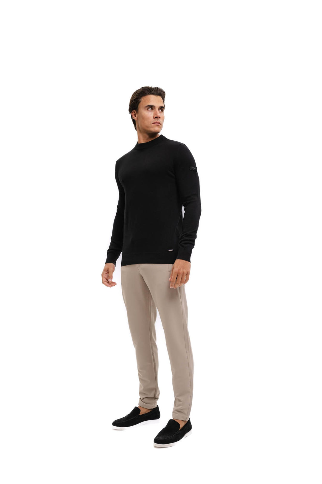 Malelions MMD10999001 trui heren zwart