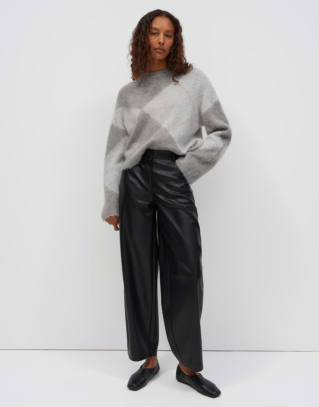 Opus Maiga edit 10623914498465 lange broek dames zwart