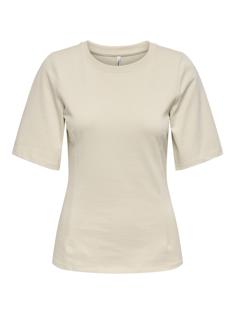 Only t-shirt Marie beige – dames