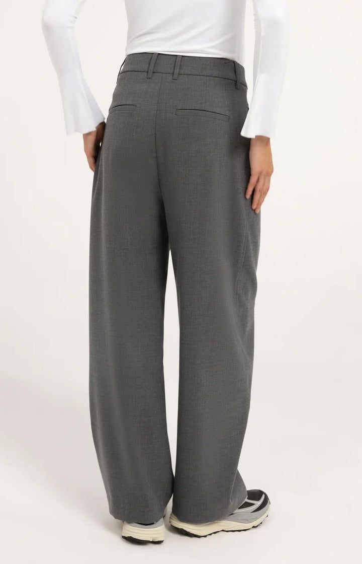 YAYA Women 01-301275-610 lange broek grijs