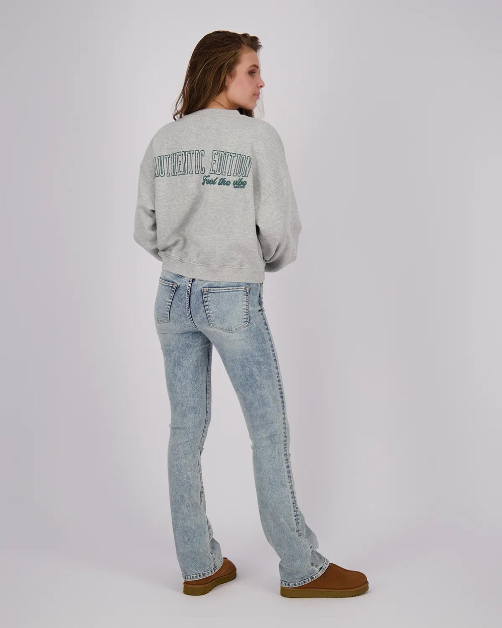 Raizzed dames jeans loose fit blue denim – R224AWD42015 - L32