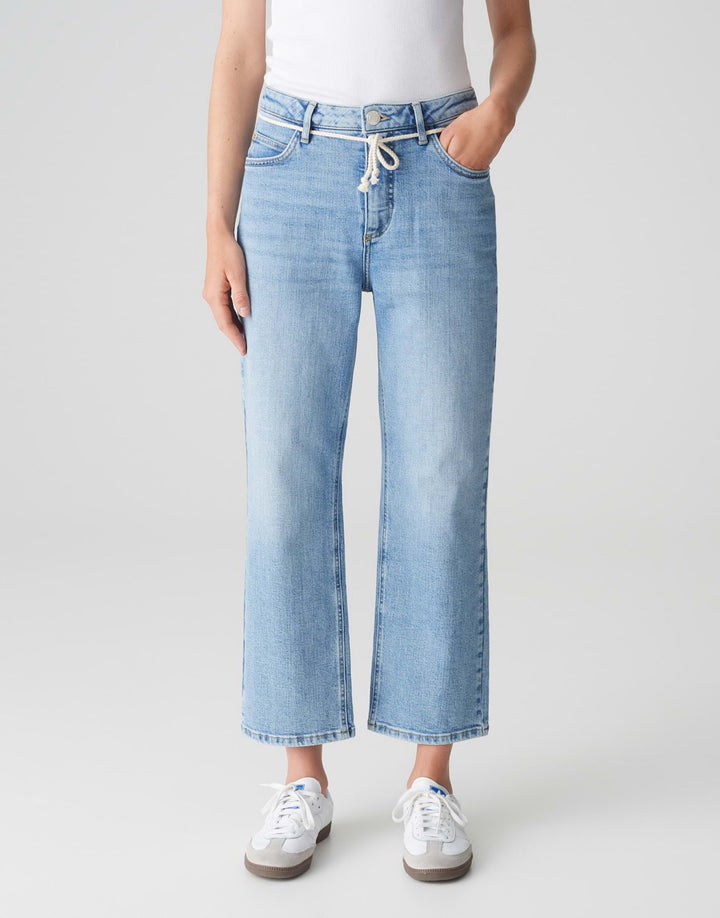 Opus Lani Casual jeans regular-straight fit – dames - Blue Denim - 26