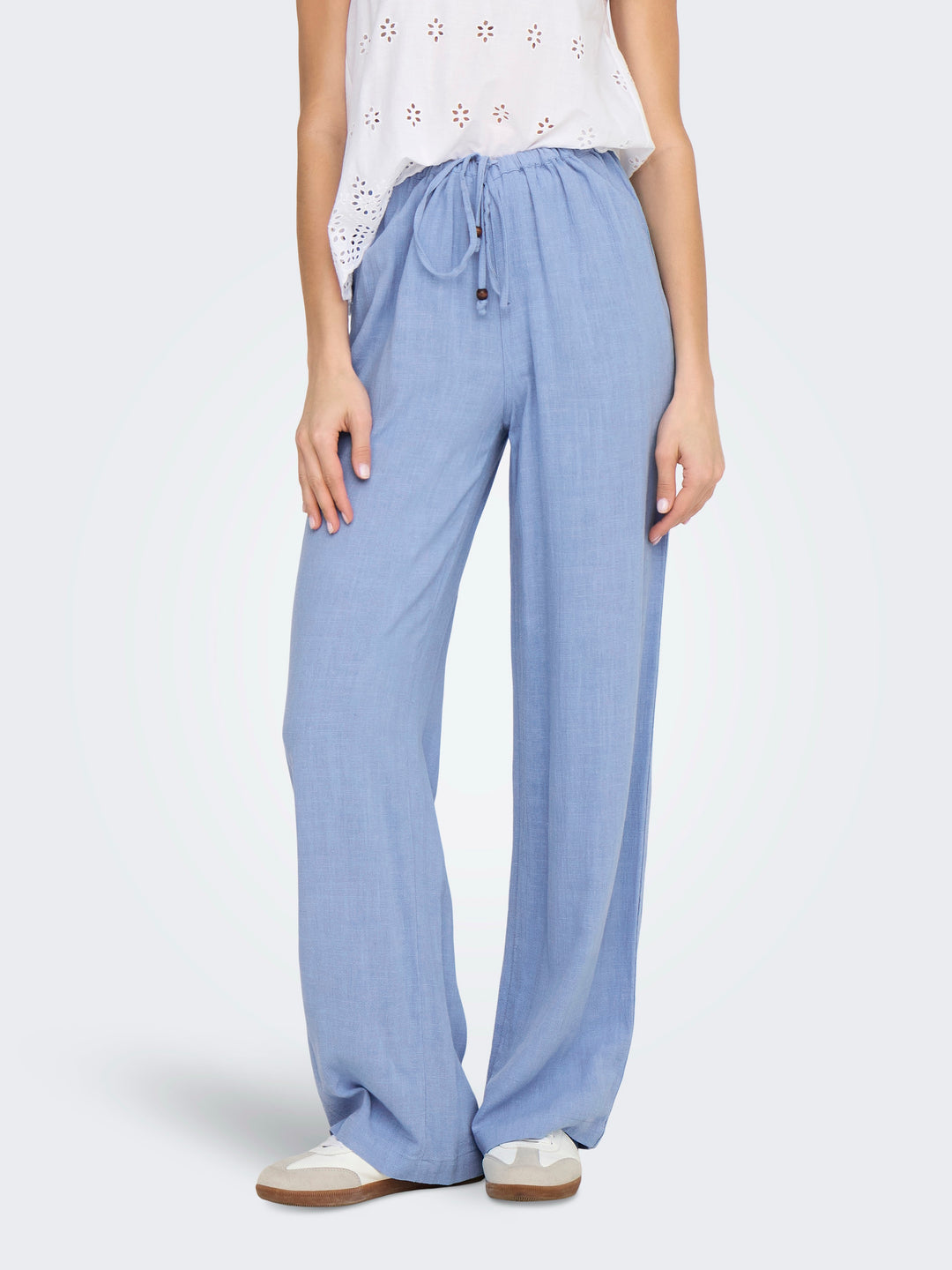 Only 15338692 Solvi lange broek lichtblauw – dames - L32
