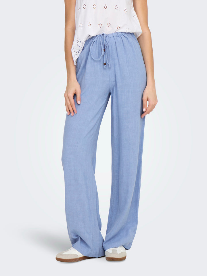 Only 15338692 Solvi lange broek lichtblauw – dames - L32