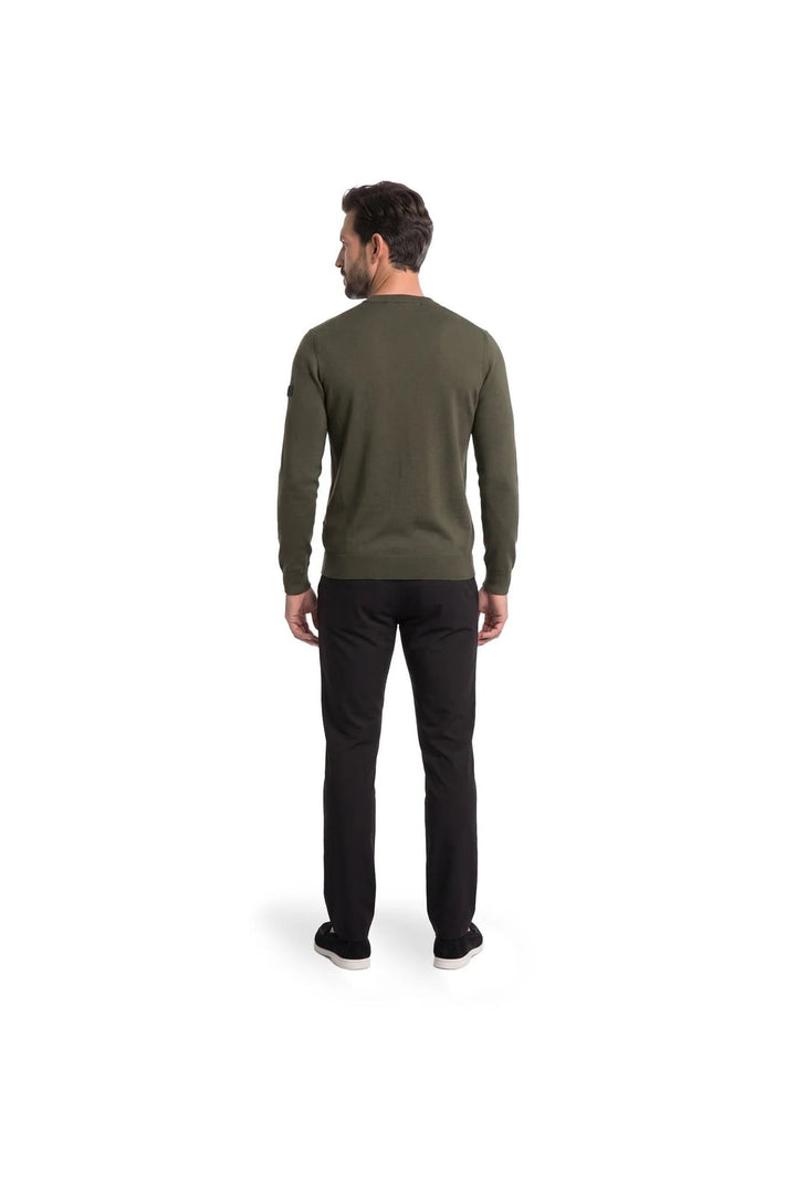 Malelions MPD50026059 trui heren donkergroen