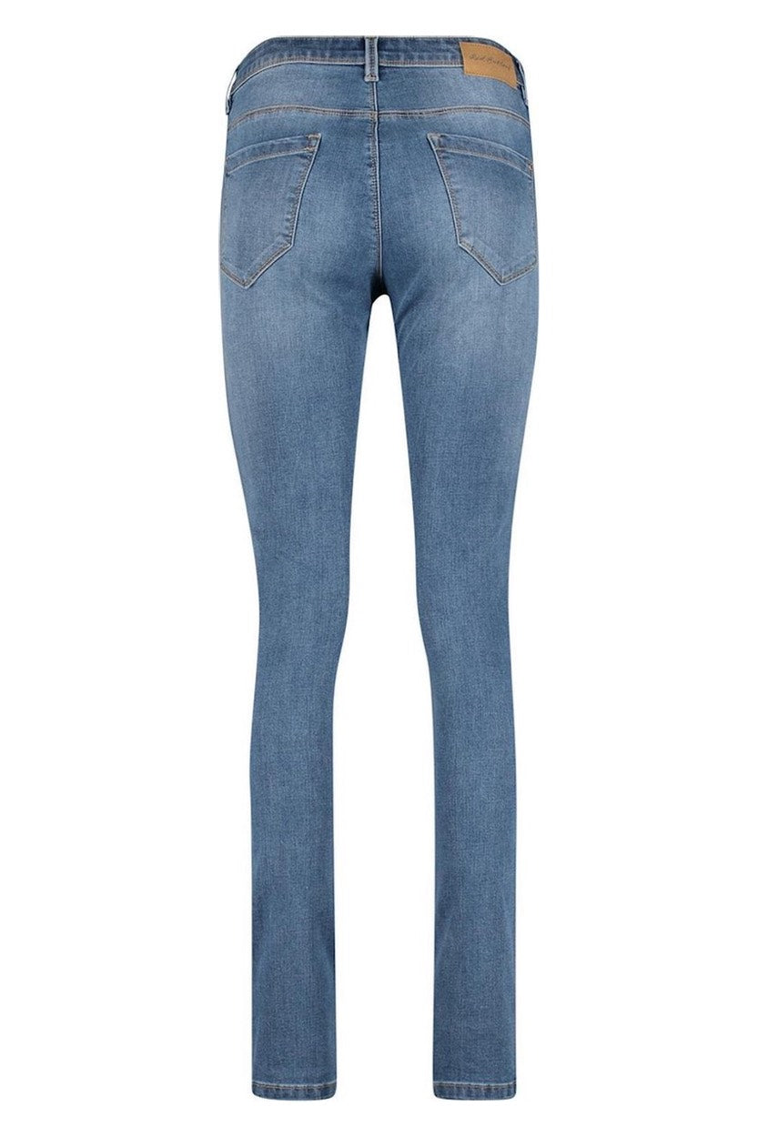 Red Button Jimmy 3808 jeans slim fit dames – blue denim - L32