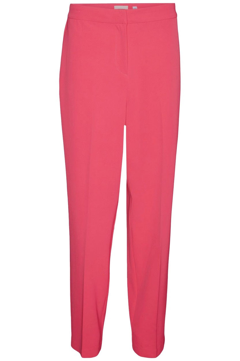 VERO MODA 10304782 Charity lange broek dames – framboos - L32