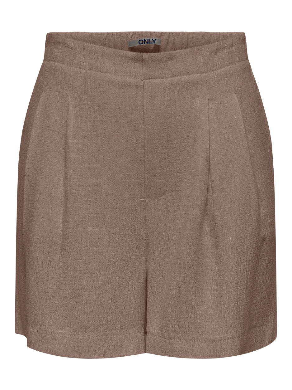 Only Siesta short dames taupe