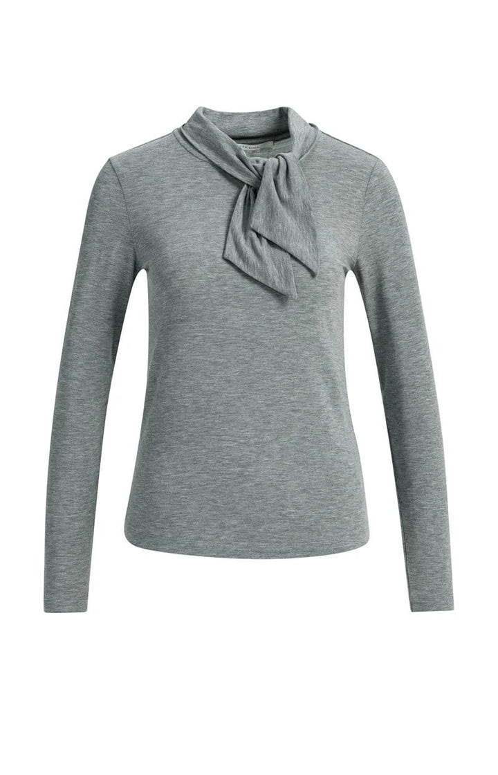 YAYA Women 01-709436-610 top l/m dames grijs melee