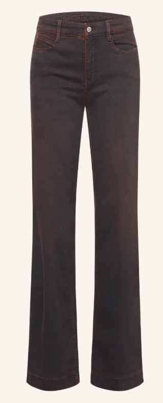 MAC women 5439-90 Dream wide jeans loose fit bruin - L34
